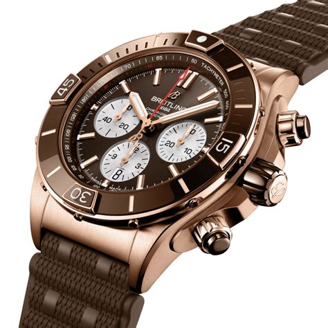 breitling super chronomat b01 44 gold|breitling chronomat 44 retail price.